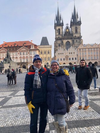 Mr. Lex and I in Prague